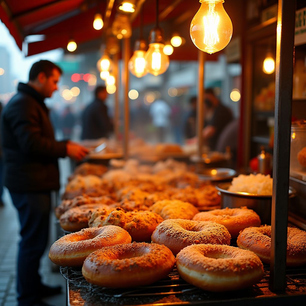 İstanbul'da sokak yemekleri satıcıları